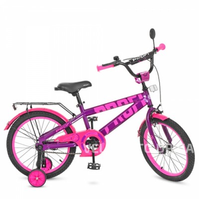 Велосипед детский PROF1 18д. T18174 Flash (фиолетовый)